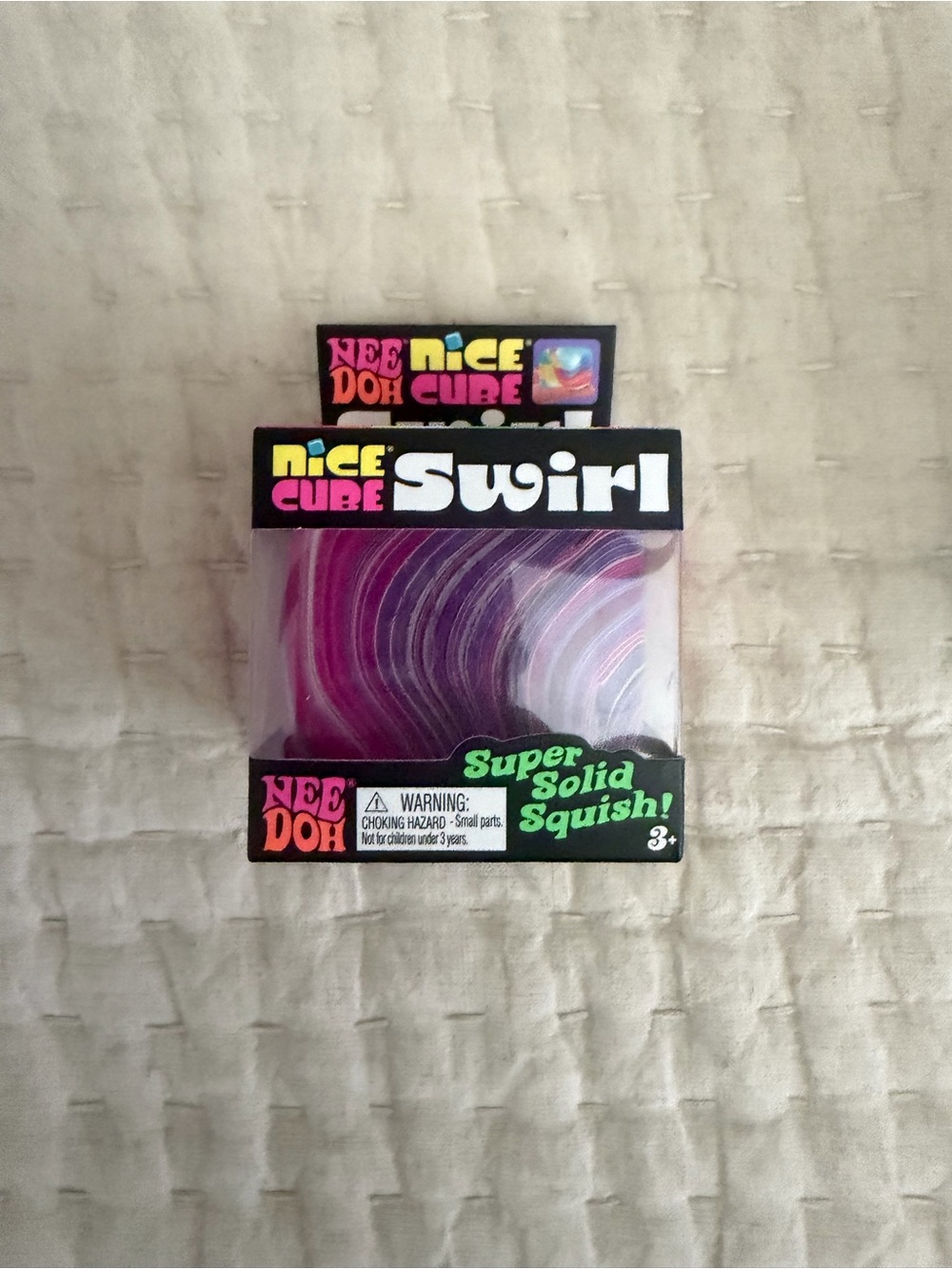 Swirl Kids Squishy Toy - Purple Pink Swirl